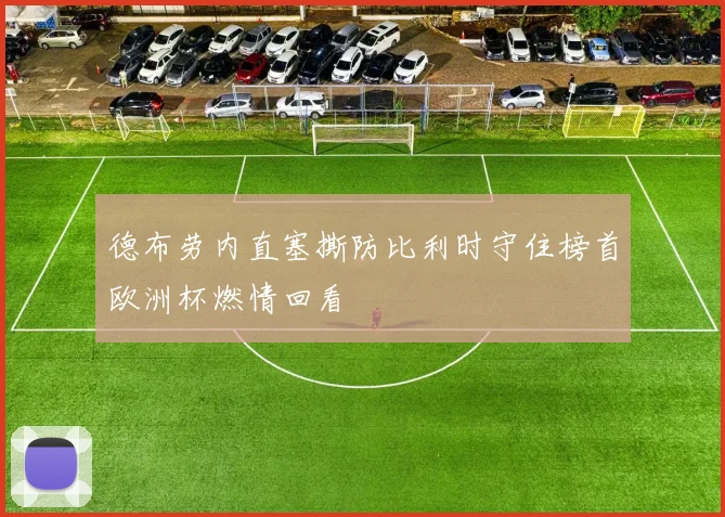 德布劳内直塞撕防比利时守住榜首欧洲杯燃情回看